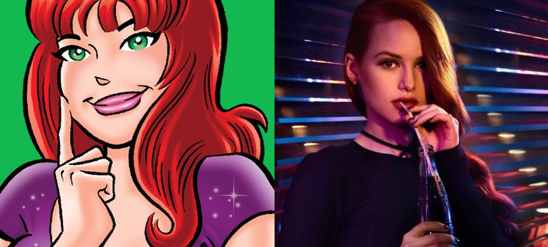 Left image: Archie Comics Right image: CW